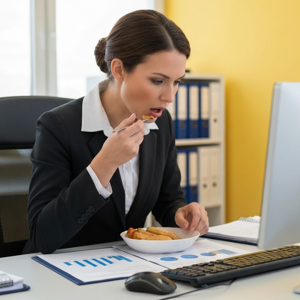 Busy lifestyle eating challenges