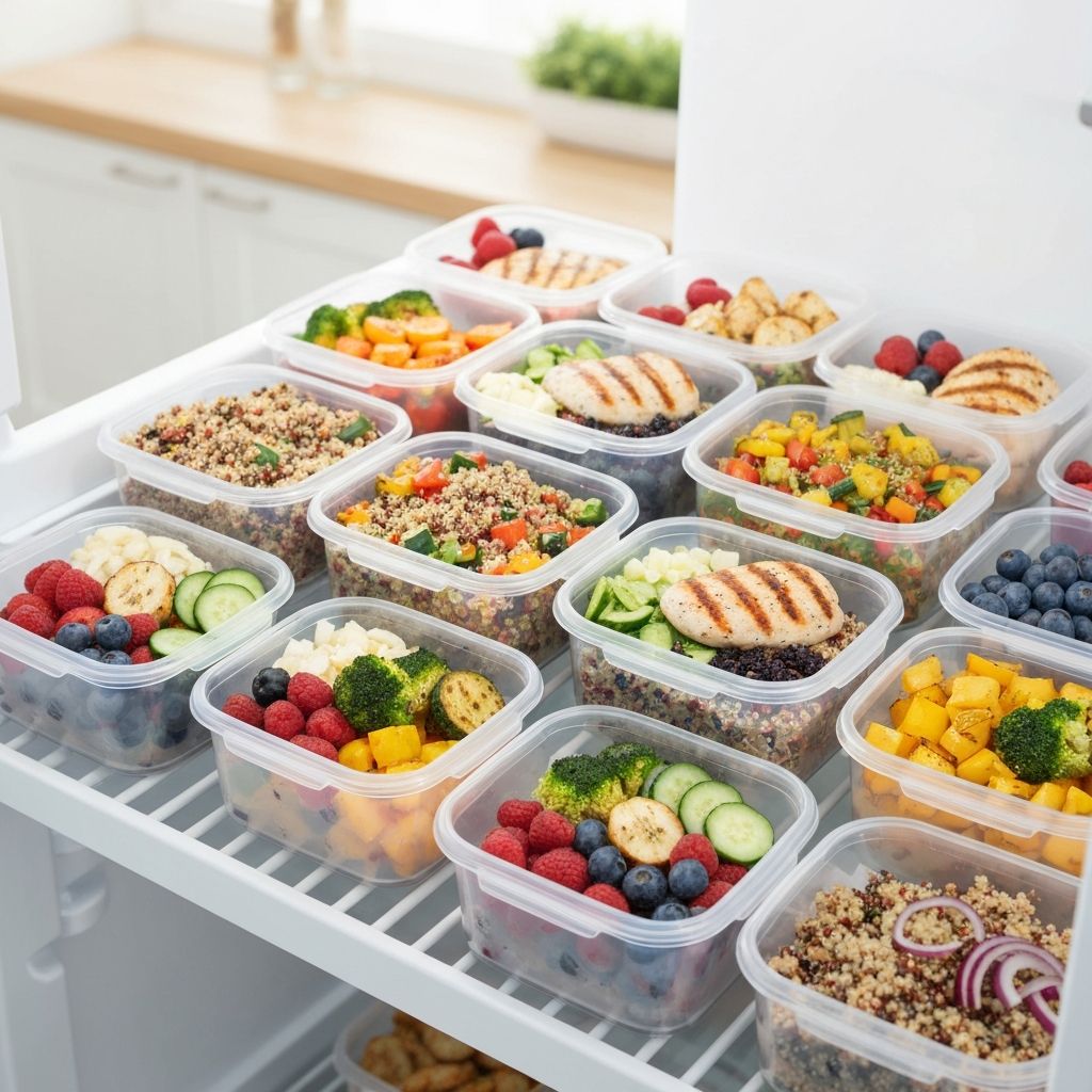 Meal preparation for busy people